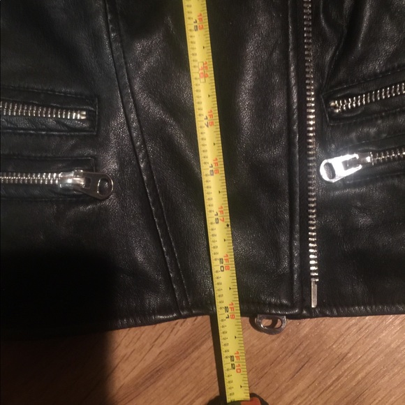 Zara Trafaluc Leather Jacket in Women Small - Picture 9 of 15